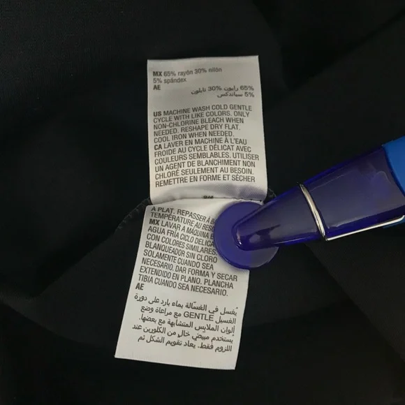 INC Women's Classic Black Mid Rise Skinny Leg Regular Fit Pants + size 28W NWT - Picture 15 of 16